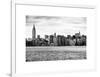 Landscape View Manhattan with the Empire State Building and Chrysler Building - New York-Philippe Hugonnard-Framed Art Print