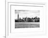 Landscape View Manhattan with the Empire State Building and Chrysler Building - New York-Philippe Hugonnard-Framed Art Print