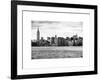 Landscape View Manhattan with the Empire State Building and Chrysler Building - New York-Philippe Hugonnard-Framed Art Print