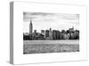 Landscape View Manhattan with the Empire State Building and Chrysler Building - New York-Philippe Hugonnard-Stretched Canvas