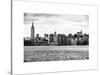 Landscape View Manhattan with the Empire State Building and Chrysler Building - New York-Philippe Hugonnard-Stretched Canvas