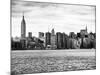 Landscape View Manhattan with the Empire State Building and Chrysler Building - NYC-Philippe Hugonnard-Mounted Photographic Print