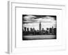 Landscape View Manhattan with the Empire State Building - New York City - United States-Philippe Hugonnard-Framed Photographic Print