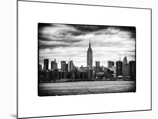 Landscape View Manhattan with the Empire State Building - New York City - United States-Philippe Hugonnard-Mounted Photographic Print