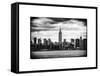 Landscape View Manhattan with the Empire State Building - New York City - United States-Philippe Hugonnard-Framed Stretched Canvas