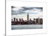 Landscape View Manhattan with the Empire State Building - New York City - United States-Philippe Hugonnard-Stretched Canvas