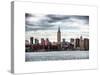 Landscape View Manhattan with the Empire State Building - New York City - United States-Philippe Hugonnard-Stretched Canvas