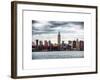 Landscape View Manhattan with the Empire State Building - New York City - United States-Philippe Hugonnard-Framed Art Print