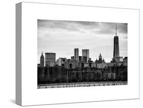 Landscape View Manhattan with the One World Trade Center (1WTC) at Sunset - New York-Philippe Hugonnard-Stretched Canvas