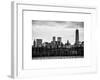 Landscape View Manhattan with the One World Trade Center (1WTC) at Sunset - New York-Philippe Hugonnard-Framed Art Print