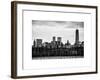 Landscape View Manhattan with the One World Trade Center (1WTC) at Sunset - New York-Philippe Hugonnard-Framed Art Print