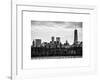 Landscape View Manhattan with the One World Trade Center (1WTC) at Sunset - New York-Philippe Hugonnard-Framed Art Print