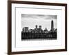 Landscape View Manhattan with the One World Trade Center (1WTC) at Sunset - New York-Philippe Hugonnard-Framed Art Print