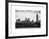 Landscape View Manhattan with the One World Trade Center (1WTC) at Sunset - New York-Philippe Hugonnard-Framed Art Print