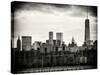 Landscape View Manhattan with the One World Trade Center (1WTC) at Sunset - NYC-Philippe Hugonnard-Stretched Canvas