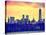 Landscape View Manhattan with the One World Trade Center (1WTC) at Sunset - NYC-Philippe Hugonnard-Stretched Canvas