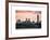 Landscape View Manhattan with the One World Trade Center (1WTC) at Sunset - NYC-Philippe Hugonnard-Framed Art Print