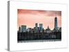 Landscape View Manhattan with the One World Trade Center (1WTC) at Sunset - NYC-Philippe Hugonnard-Stretched Canvas