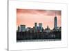 Landscape View Manhattan with the One World Trade Center (1WTC) at Sunset - NYC-Philippe Hugonnard-Stretched Canvas