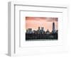 Landscape View Manhattan with the One World Trade Center (1WTC) at Sunset - NYC-Philippe Hugonnard-Framed Art Print