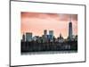 Landscape View Manhattan with the One World Trade Center (1WTC) at Sunset - NYC-Philippe Hugonnard-Mounted Art Print