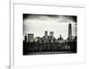 Landscape View Manhattan with the One World Trade Center (1WTC) at Sunset - NYC-Philippe Hugonnard-Framed Art Print