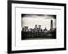 Landscape View Manhattan with the One World Trade Center (1WTC) at Sunset - NYC-Philippe Hugonnard-Framed Art Print