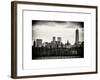 Landscape View Manhattan with the One World Trade Center (1WTC) at Sunset - NYC-Philippe Hugonnard-Framed Art Print