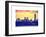 Landscape View Manhattan with the One World Trade Center (1WTC) at Sunset - NYC-Philippe Hugonnard-Framed Art Print