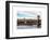 Landscape View of Midtown NY with Manhattan Bridge and the Empire State Building-Philippe Hugonnard-Framed Art Print