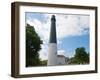 Landscape View of the Historic Pensacola Lighthouse and the Lighthouse Keeper's Quarters-psmphotography-Framed Photographic Print