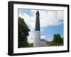 Landscape View of the Historic Pensacola Lighthouse and the Lighthouse Keeper's Quarters-psmphotography-Framed Photographic Print
