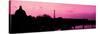 Landscape View of the River Seine and the Eiffel Tower at Sunset - Paris - France - Europe-Philippe Hugonnard-Stretched Canvas