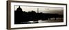 Landscape View of the River Seine and the Eiffel Tower at Sunset - Paris - France - Europe-Philippe Hugonnard-Framed Photographic Print