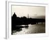 Landscape View of the River Seine and the Eiffel Tower at Sunset - Paris - France - Europe-Philippe Hugonnard-Framed Photographic Print