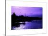 Landscape View of the River Seine and the Eiffel Tower at Sunset - Paris - France - Europe-Philippe Hugonnard-Stretched Canvas