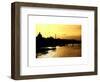 Landscape View of the River Seine and the Eiffel Tower at Sunset - Paris - France - Europe-Philippe Hugonnard-Framed Premium Giclee Print