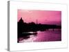 Landscape View of the River Seine and the Eiffel Tower at Sunset - Paris - France - Europe-Philippe Hugonnard-Stretched Canvas