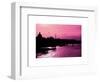 Landscape View of the River Seine and the Eiffel Tower at Sunset - Paris - France - Europe-Philippe Hugonnard-Framed Premium Giclee Print