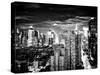 Landscape View of Times Square, Skyscrapers View, Midtown Manhattan, NYC, NYC, USA-Philippe Hugonnard-Stretched Canvas