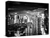 Landscape View of Times Square, Skyscrapers View, Midtown Manhattan, NYC, NYC, USA-Philippe Hugonnard-Stretched Canvas