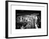 Landscape View of Times Square, Skyscrapers View, Midtown Manhattan, NYC, NYC, White Frame-Philippe Hugonnard-Framed Art Print