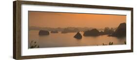 Landscape View over Halong Bay, Vietnam-Jon Arnold-Framed Photographic Print