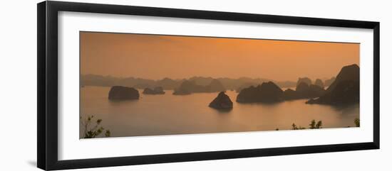 Landscape View over Halong Bay, Vietnam-Jon Arnold-Framed Photographic Print