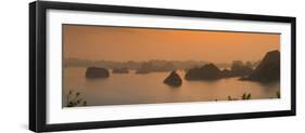 Landscape View over Halong Bay, Vietnam-Jon Arnold-Framed Photographic Print