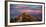 Landscape View with Sunset Scene of the Catlins, Nugget Point Lighthouse, South Island, New Zealand-Sasithorn Phuapankasemsuk-Framed Photographic Print