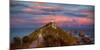 Landscape View with Sunset Scene of the Catlins, Nugget Point Lighthouse, South Island, New Zealand-Sasithorn Phuapankasemsuk-Mounted Photographic Print