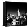 Landscape View with the Empire State Building-Philippe Hugonnard-Framed Stretched Canvas