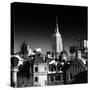 Landscape View with the Empire State Building-Philippe Hugonnard-Stretched Canvas