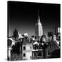 Landscape View with the Empire State Building-Philippe Hugonnard-Stretched Canvas